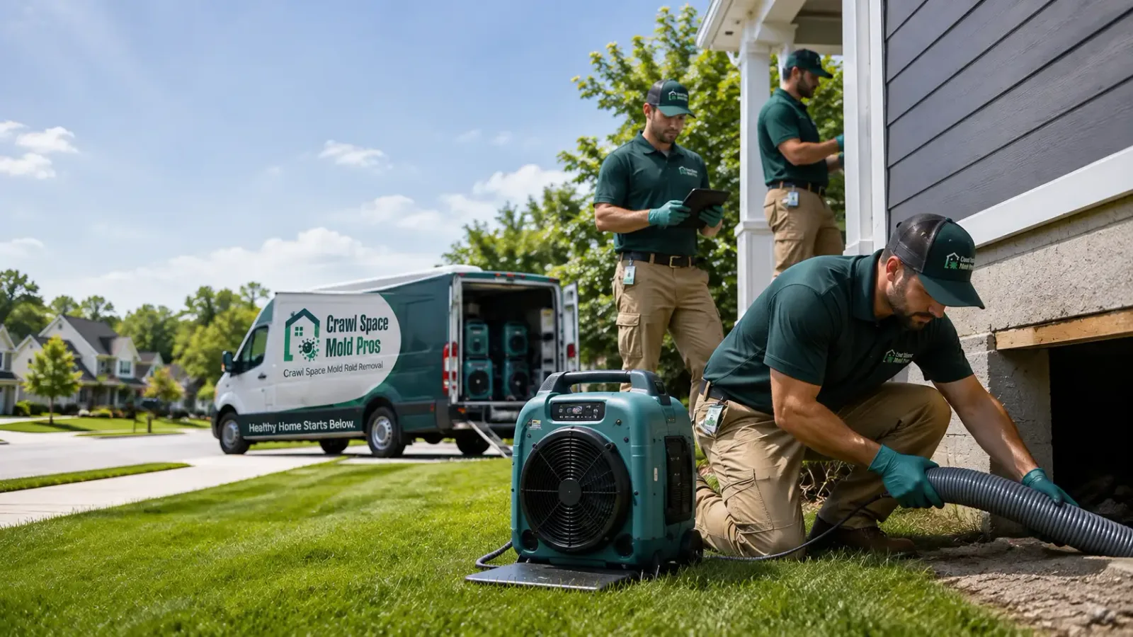 Crawl Space Mold Removal in Marengo, IN